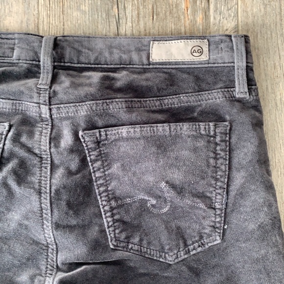 AG ADRIANO GOLDSCHMIED Velvet grey “the legging super skinny. - Picture 8 of 9